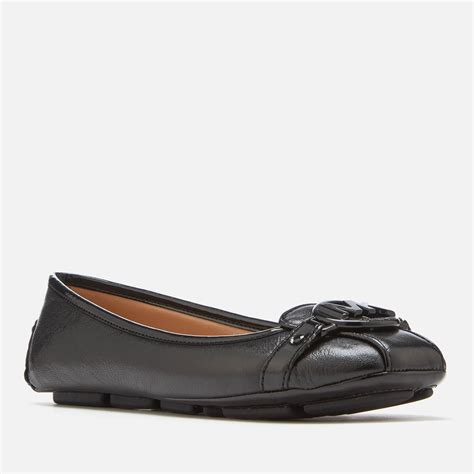 michael kors flats fulton 8 black|Michael Kors fulton moccasin.